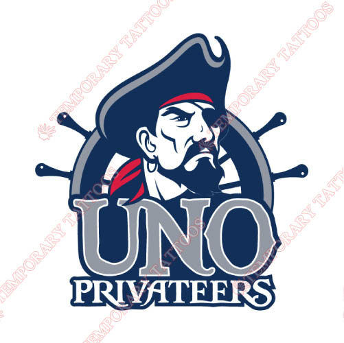 New Orleans Privateers Customize Temporary Tattoos Stickers NO.5443